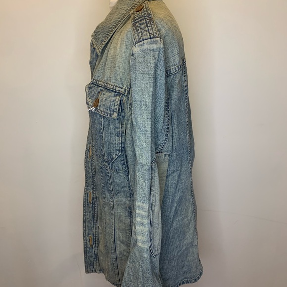 Long Denim Jacket - Picture 3 of 4